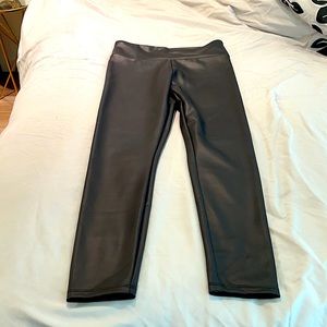 Black Faux leather Express brand new leggings